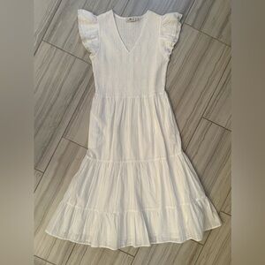 Vineyard Vines White Cotton Dress
